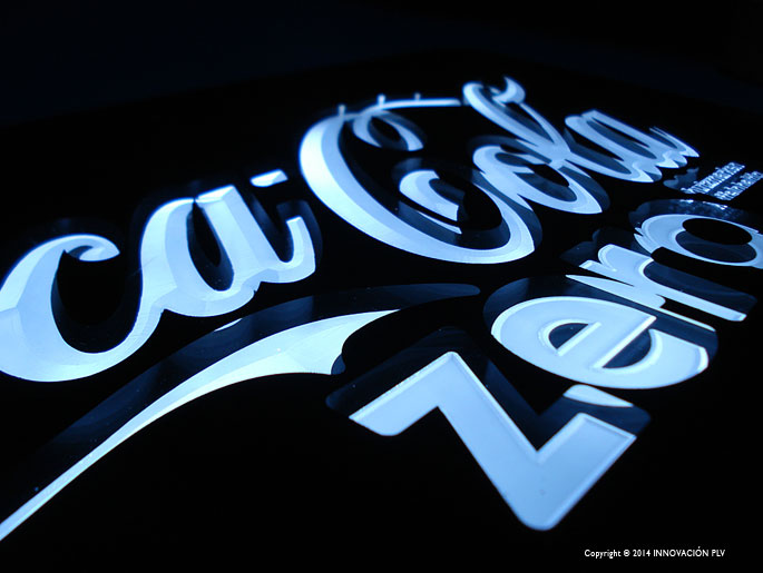 Luminoso 3D Coca-Cola - INNOVACIONPLV-